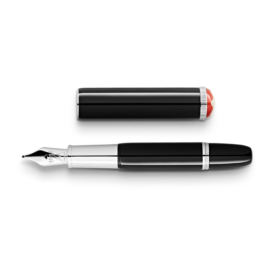 Montblanc Heritage Rouge et Noir Baby Special Edition Black Fountain Pen  127801 - Vulpen / Fountain pen